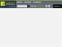 Tablet Screenshot of communitysharesmn.org